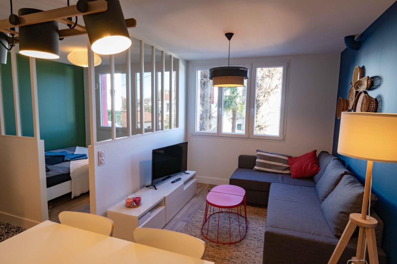 Goxoa - Appartement Au Calme, Centre Ville, Parking - Wifi Андай Экстерьер фото